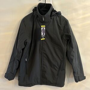 Weatherproof Ultra Tech Mens Jacket Winter Coat Size XXL Gray 4-Way Mechanical